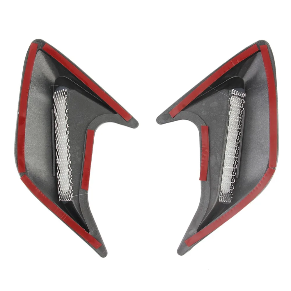 

Pair Universal Car ABS Engine Air Outlet Trim Car Engine Vent Cover Vehicle Accessories Auto Decorative Side