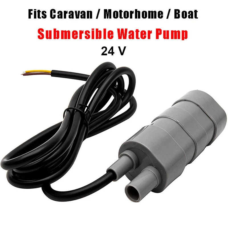 

24V Submersible Water Pump High Flow Pumps for Motorhome Pond Aquarium Fish Tank MAL999