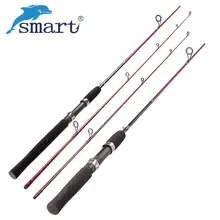 Смарт 2 секции 1,68 м 1,8 м Спиннинг Удочка L/m мощность Углеродные спиннинги Vara De Pesca бас стержни для карпа Olta океан удочка