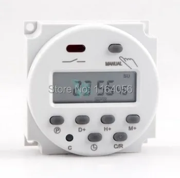 

Digital LCD Power Time Relay Switch Programmable Timer 110V AC 16A