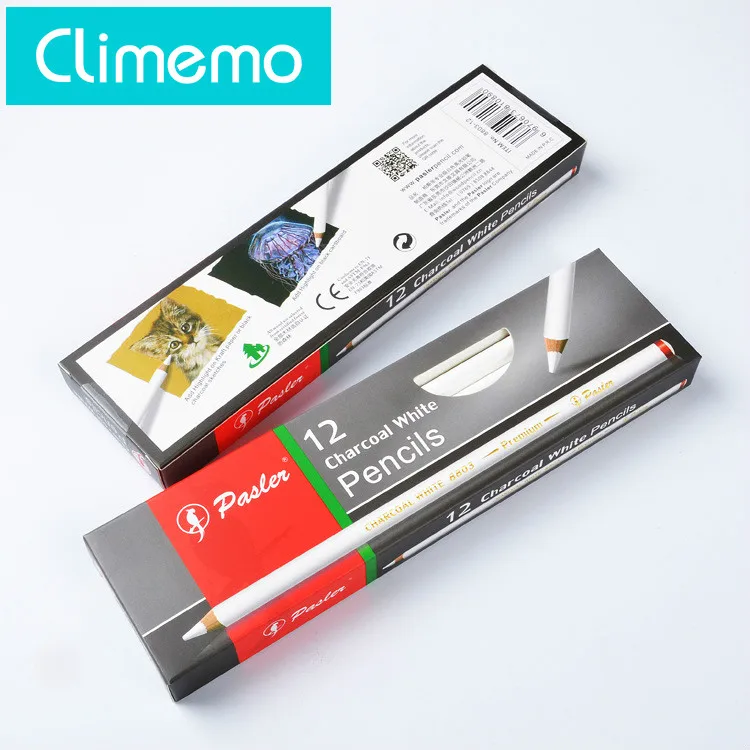 

Climemo Specialized high-light pencil white carbon pencil white pencil art special purpose 12 pencils in a box