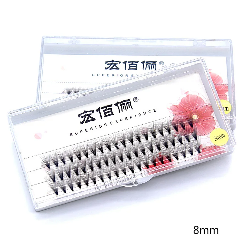 SEXYSHEEP 0,07 мм 20 штук мягкие и реалистичные накладные ресницы для прививки натуральные вьющиеся накладные ресницы