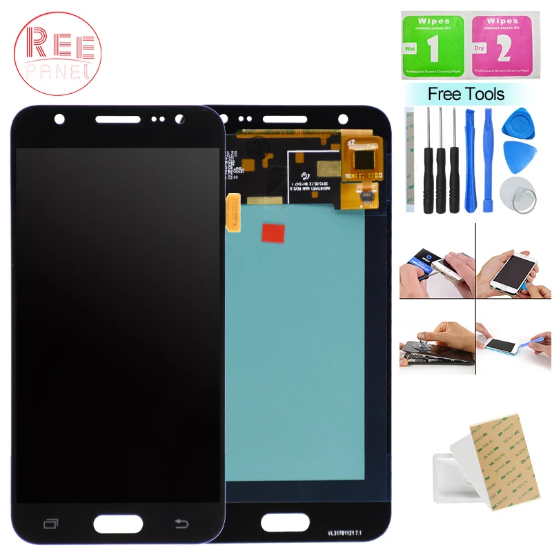 

5'' AMOLED LCD for SAMSUNG Galaxy J5 2015 J500 LCD Display J500H J500FN J500F J500M SM-J500F J500M J500DS Touch Screen Digitizer