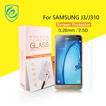 10 шт./лот HD Clear Стекло Экран протектор для samsung J3 J310 закаленное стеклянный матовый видение