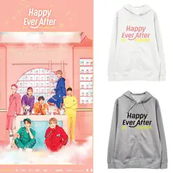 BTS Bangtan мальчики 4th MUSTER Happy Ever After Same paragraph мужчины и женщины Толстовка 2018 Новый