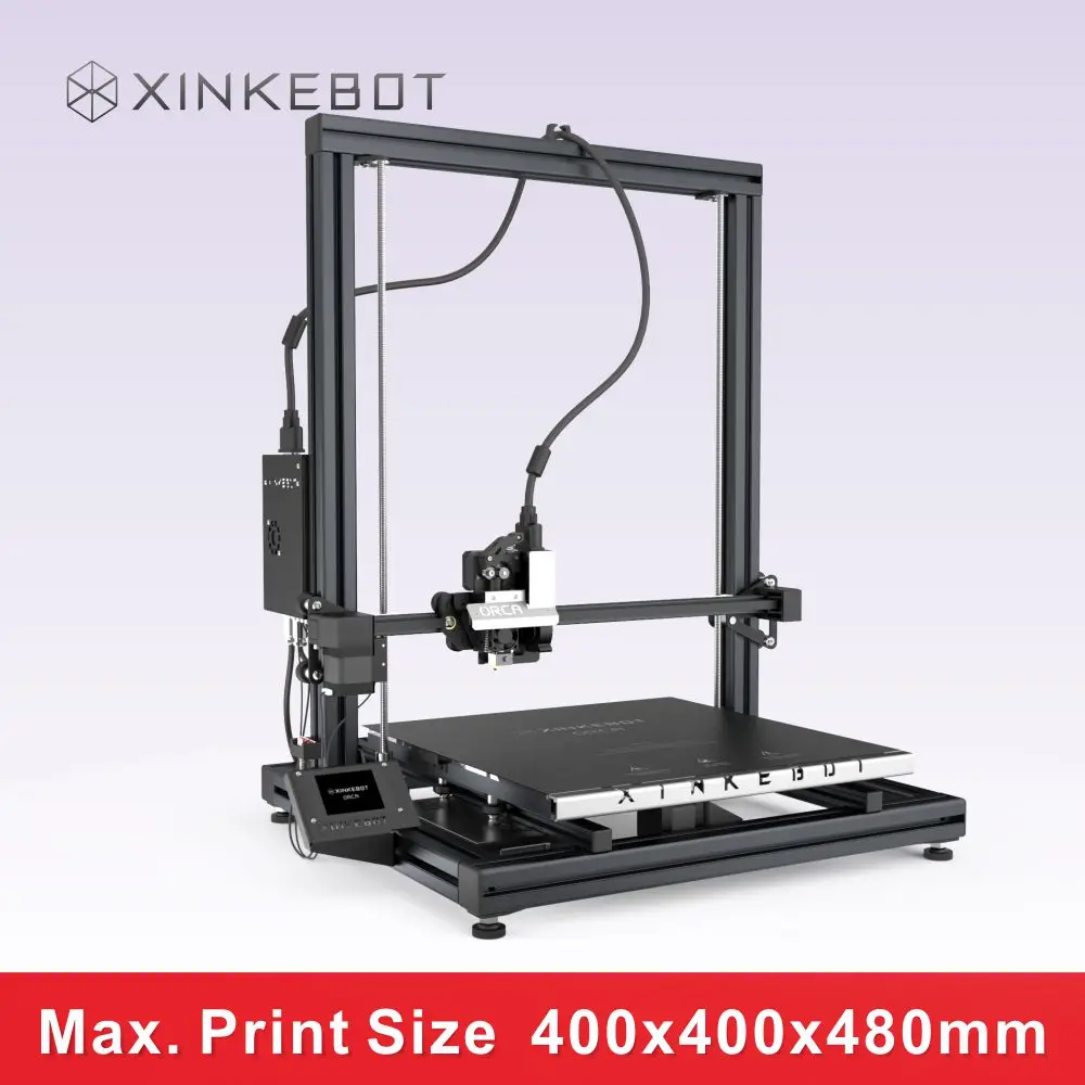 Metal FDM 3D Printer with LED Screen Printing Size 400*400*480mm Xinkebot ORCA2 Cygnus