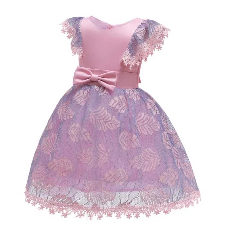 

Girls Evening Party Dress Summer Kids Dresses For Girls Children Costume Elegant Princess Dress Flower Girls Wedding Dress
