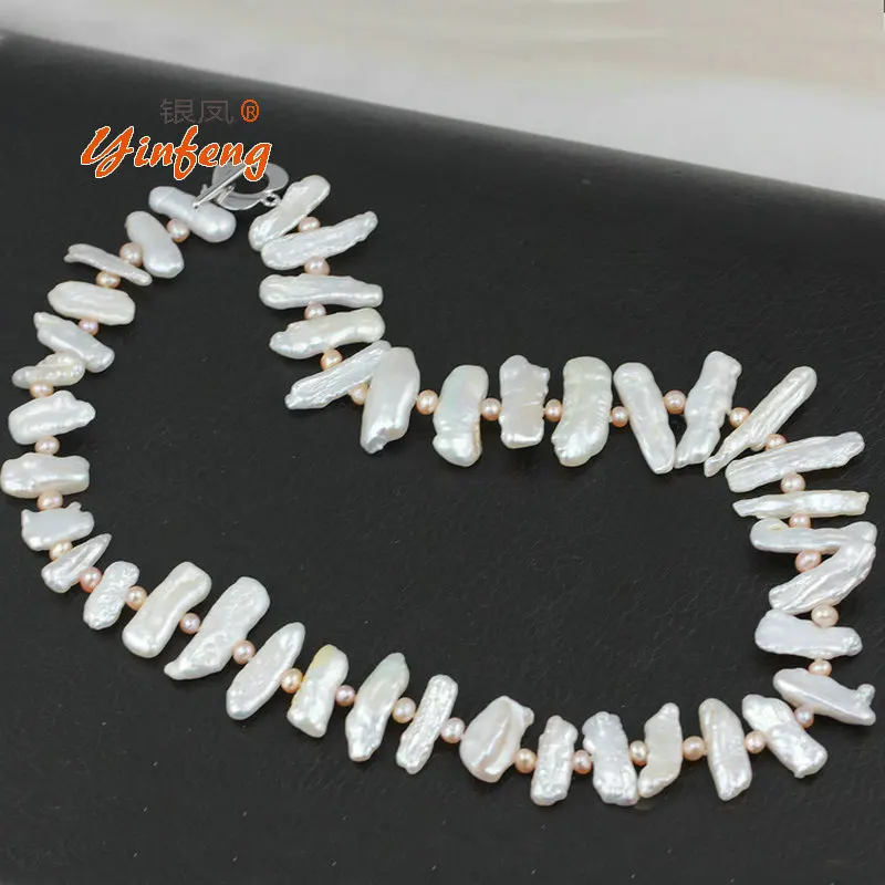 

[MeiBaPJ] Barouqe Pearl necklace shaped chain exaggerated personality and the wind field of clavicle