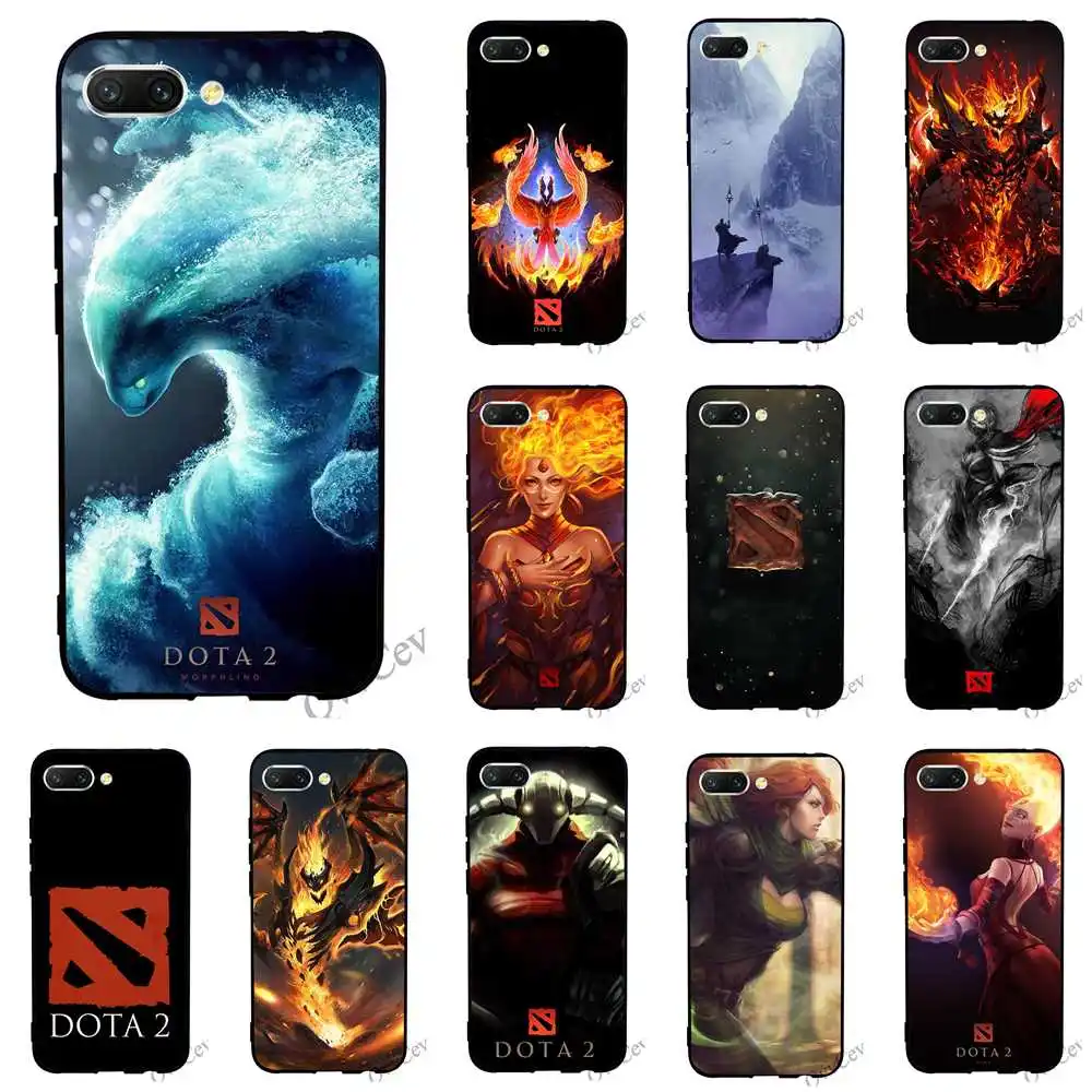 

Colorful Dota 2 Two Phone Cover for Huawei Honor 7X Case 10 8 9 Lite 6A 7A Pro 7C Y6 Prime Nova 3 3i Covers