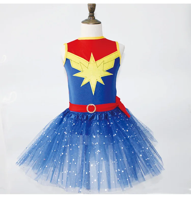 

Cosplay Nieuwe Meisjes Wonder Woman Tutu Skirt Children Ballet Kids Pettiskirt Girl Skirts Princess Tulle Party Dance Skirts