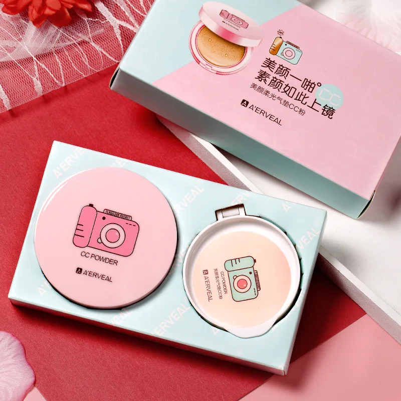 

Sunscreen Air Cushion BB CC Cream Concealer Moisturizing Foundation Whitening Makeup Base For Face Beauty Makeup