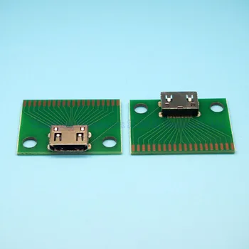 

25pcs HDMI C type female with Adapter board test board