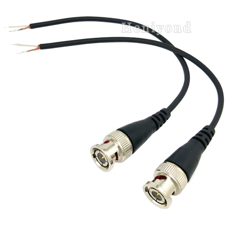10PCS BNC Male Connector for Coaxial Cable CCTV Camera BNC UTP Video Balun Connector Adapter BNC Plug For CCTV System