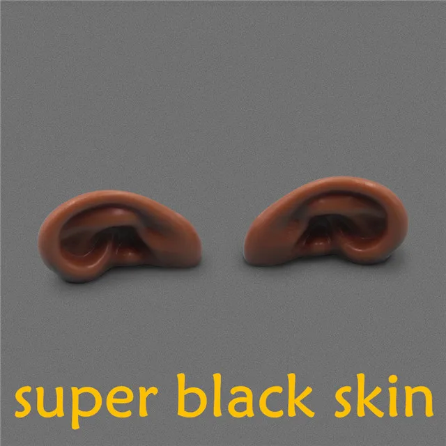 DBS blyth doll icy toy ears toy white natural tan dark and super black skin, only ears no doll 18