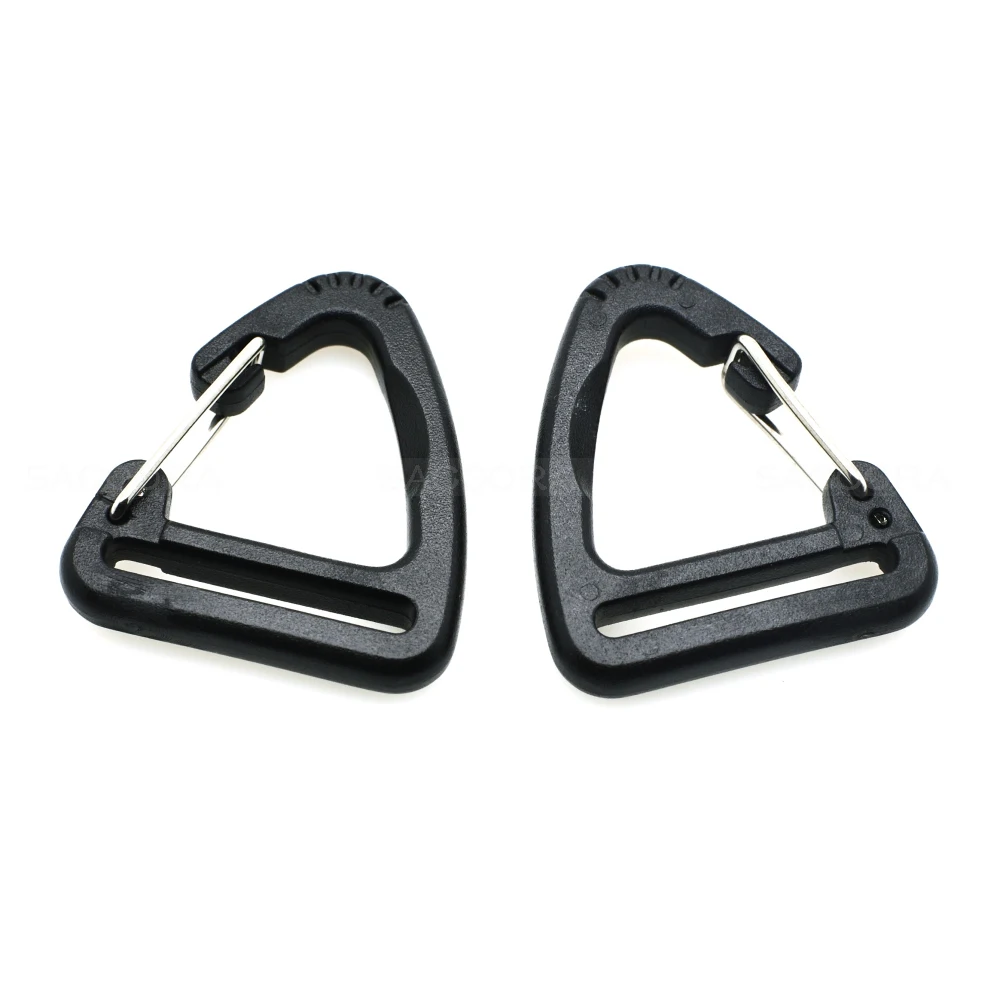 1''Plastic Buckles Hook Climbing Carabiner Hanging Keychain Link