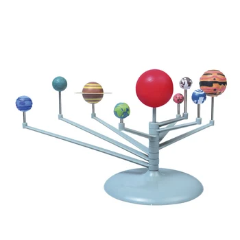 

DIY 3D Simulation Solar System Nine Planets Scale Model Explosions Toys Popular science Children Enlightenment Educational toys