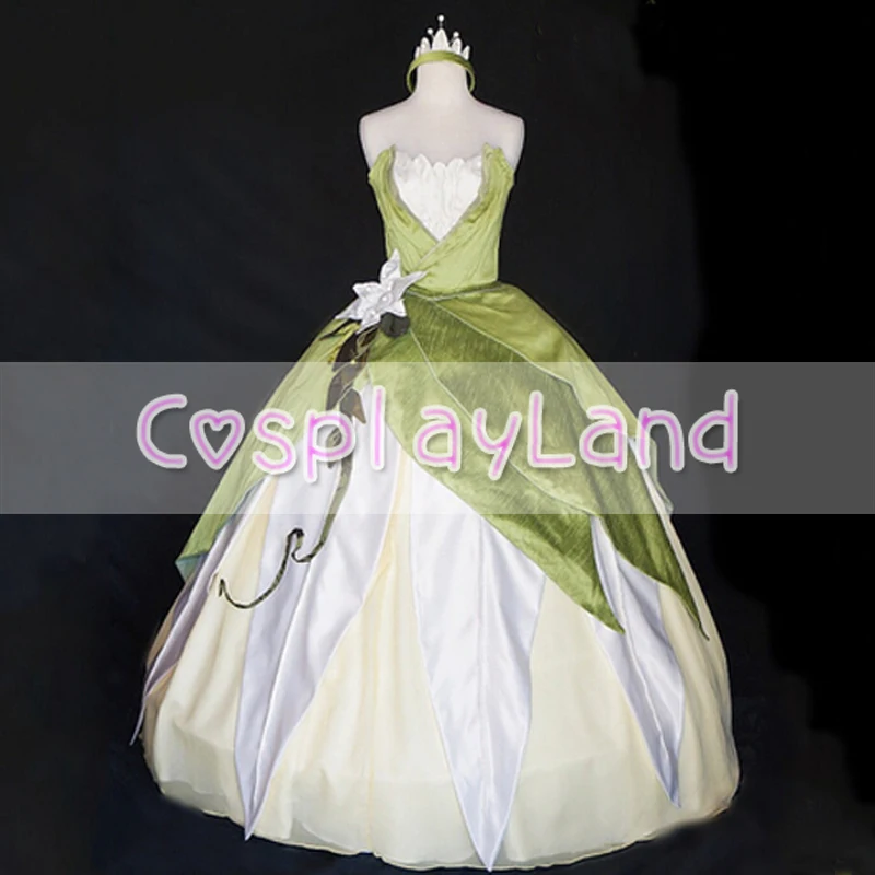 vestido princesa tiana