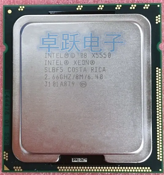 Бесплатная доставка ЦП Intel Xeon x5550 service/2 66 ГГц/LGA1366/8 потоков/L3 кэш 8