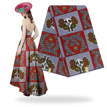 

Nigerian Lace Fabrics Best African Cotton Print Ankara High Quality les pagnes africain cottonwax 2018 H171221