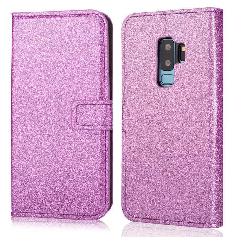 BELIAL Phone Cases for Samsung Galaxy S9 Plus Cover Glitter Wallet Leather Case for Samsung S8 S9 Plus Note 8 Case Flip Rainbow (3)