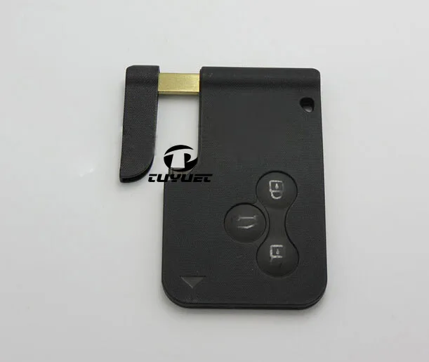 Renault Megane  Smart Card 3 Buttons Shell 1 (12)-2