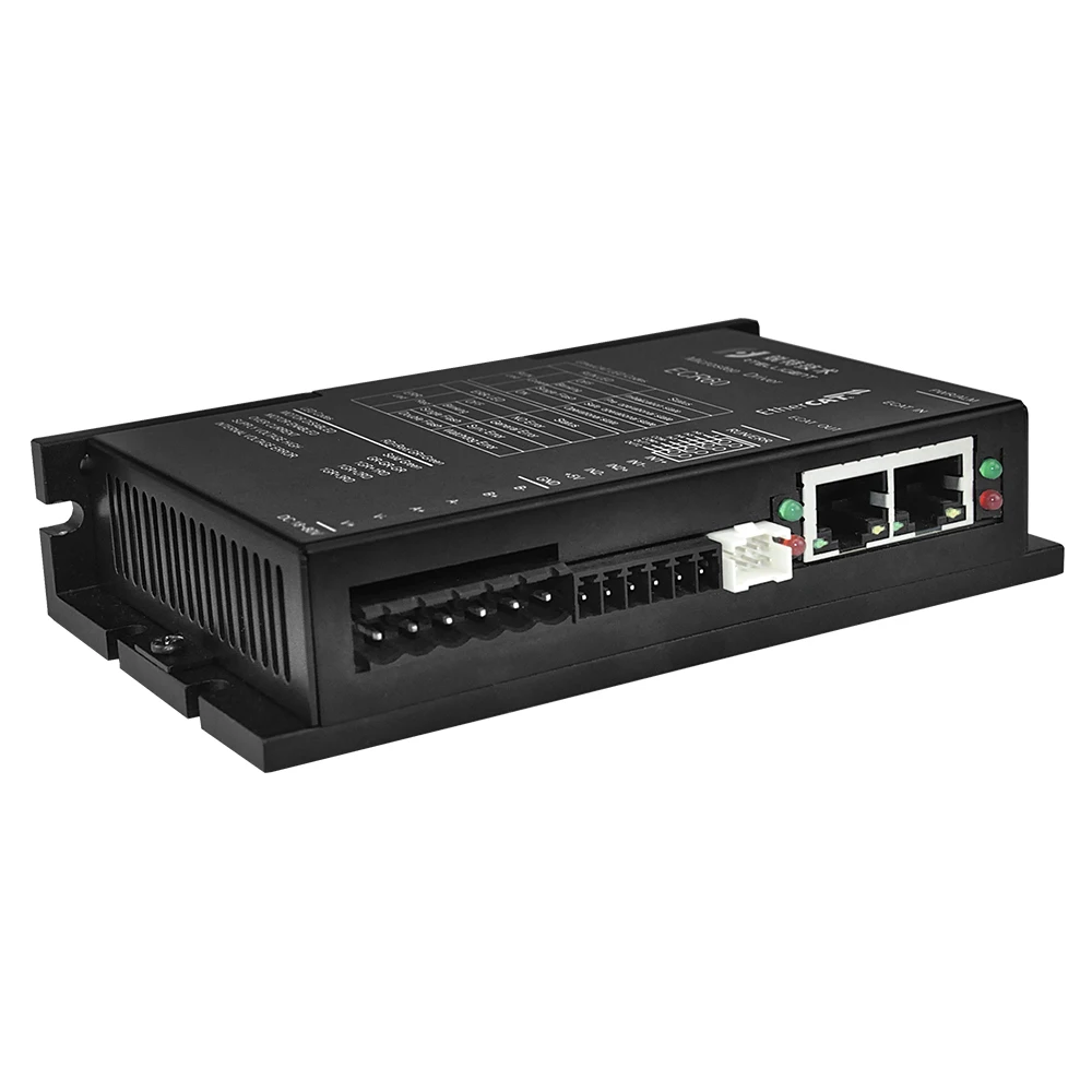 Заводской выпуск Nema 23 высокоскоростной EtherCAT Fieldbus Тип замкнутый цикл шаговый