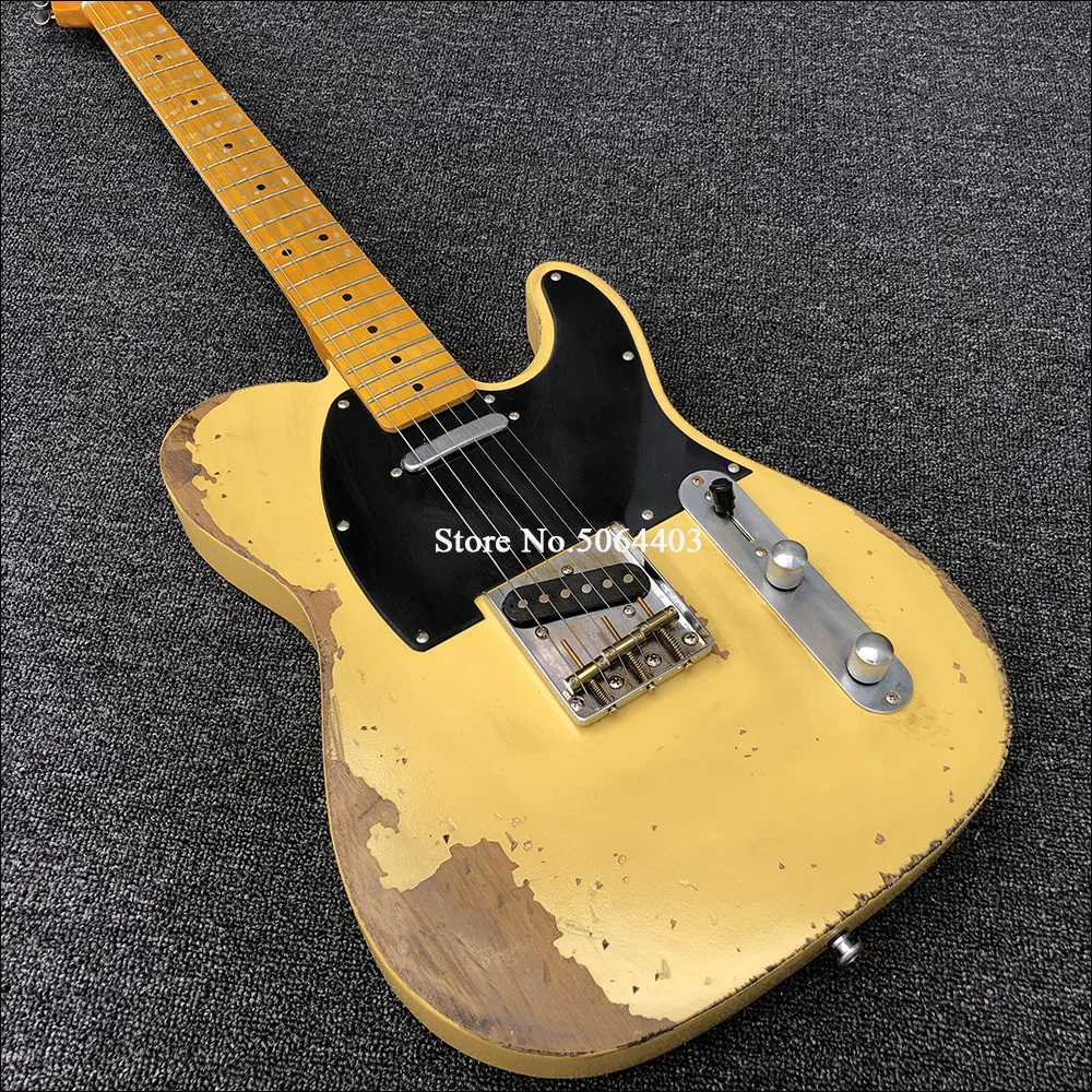 

High qualityMasterbuilt by John Cruz 52 Ultimate Heavy Relic Electric Guitar Butterscotch Blonde