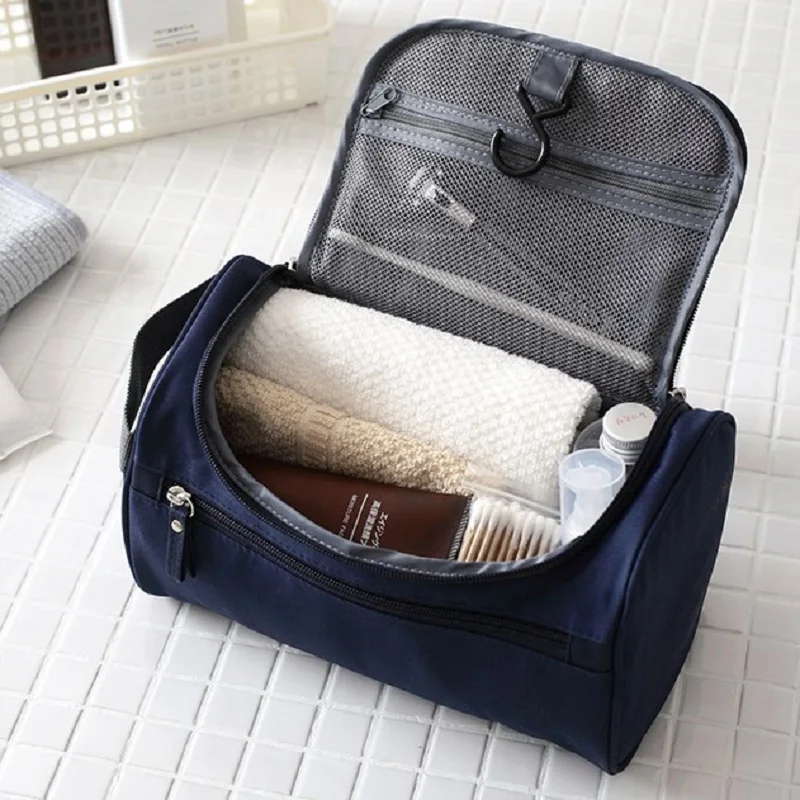 للماء قدرة كبيرة الرجال الحلاقة غسل التجميل خطاف حقيبة حمام حزمة السفر حمام أكياس النساء