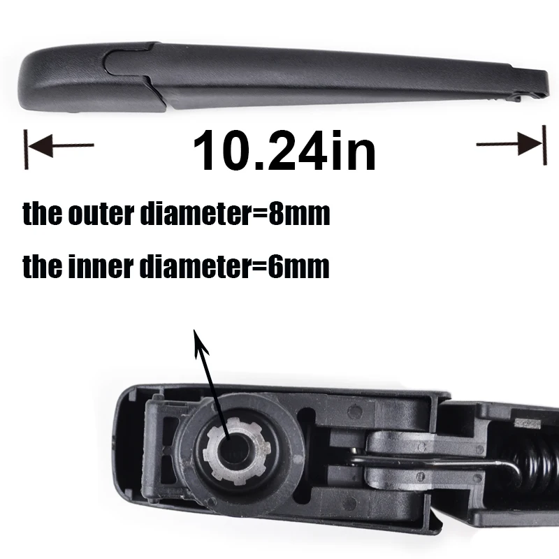 Рычаг стеклоочистителя Xukey 12 ''для Daihatsu Terios Mk2 J200 F700 2006 2007 2013 2014 2015