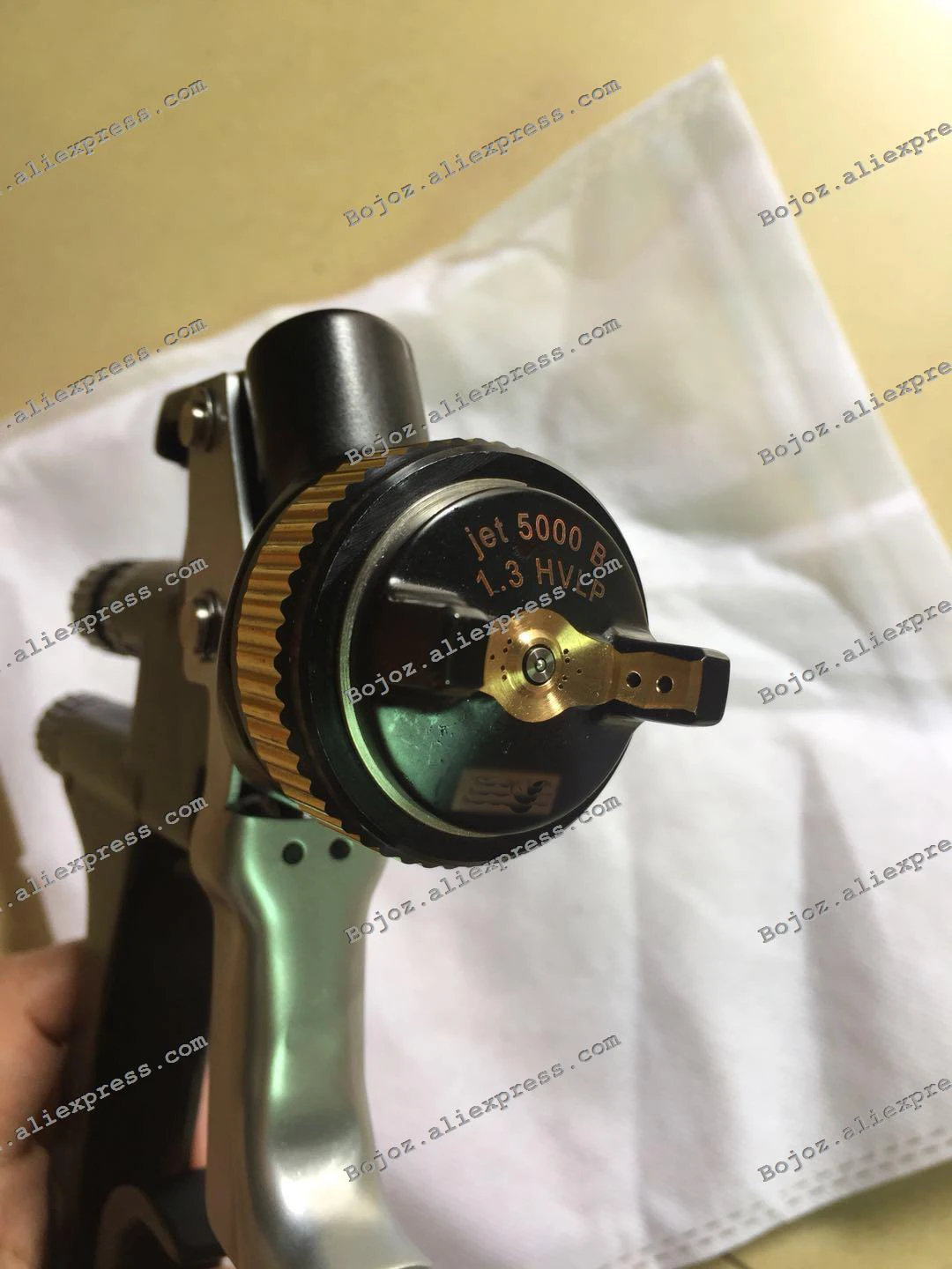 Cena EAC Black Limited Edition 5000B HVLP PHASER pistolet natryskowy 1.3 Noz w t kubek do samochodu, Porsche Design malowany pistolet natryskowy