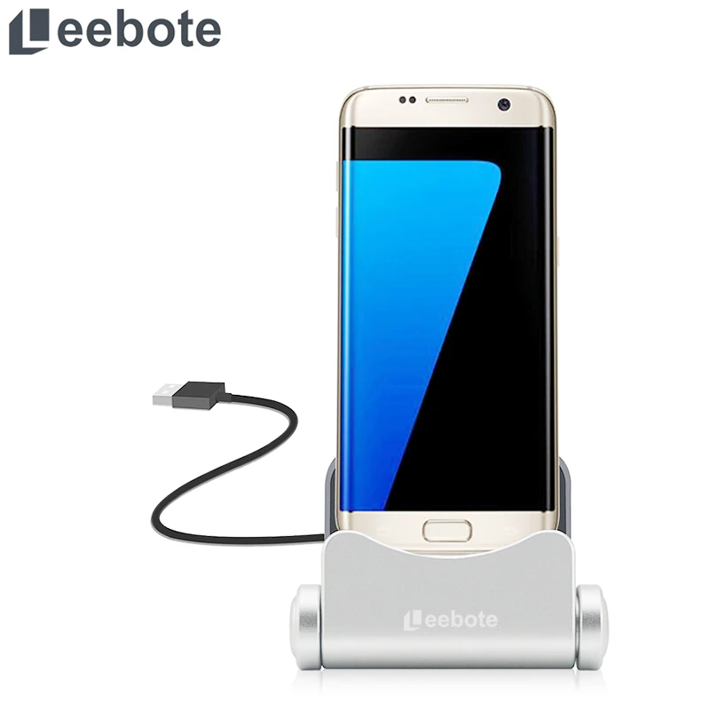 Leebote Micro 5pin Зарядное устройство Док станция для Samsung S6 S7 Синхронизация данных