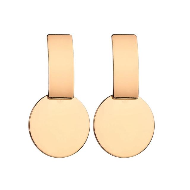Statement Earrings 2019 Big Geometric Round Earrings For Women Hanging Dangle Earrings Drop Earing Modern Female Jewelry