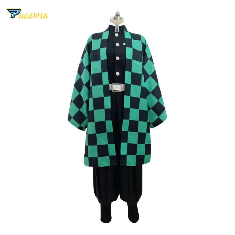 

Anime Demon Slayer Kamado Tanjirou Kimono Cosplay Costume Custom Made