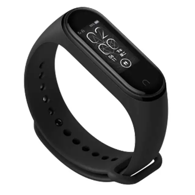 Original Xiaomi Mi Band 4 Strap Silicone Wristband Bracelet Xiaomi Band 4 3 Mi band4 Miband4 Pink Wrist Straps Xiomi Mi Band 4 - Цвет: original Black