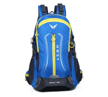

HUWAISHUANGYI 2017 professional mountaineering bag carrying system rain cover outdoor mountaineering travel burden backpack 40L