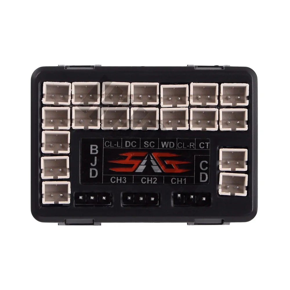 Najtaniej INJORA LED system oświetlenia z przodu i tylna lampa grupy do 1 10 RC samochód Traxxas TRX4 Bronco 82046 4