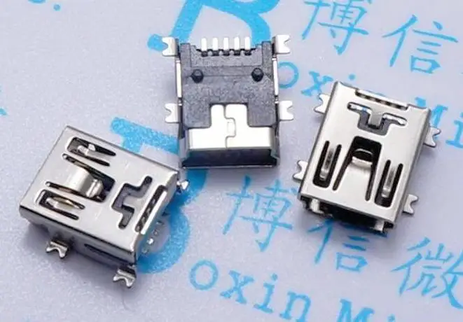 

10pcs Mini USB connector SMD USB Data interface 5PIN 5 needle mini Micro usb socket Free shipping