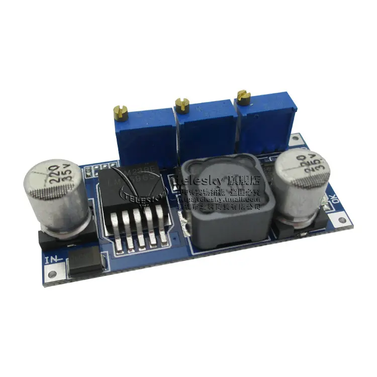 

Constant current constant voltage step-down power supply module board LED drive lithium ion battery charging 7-35V turn 1.3-30V