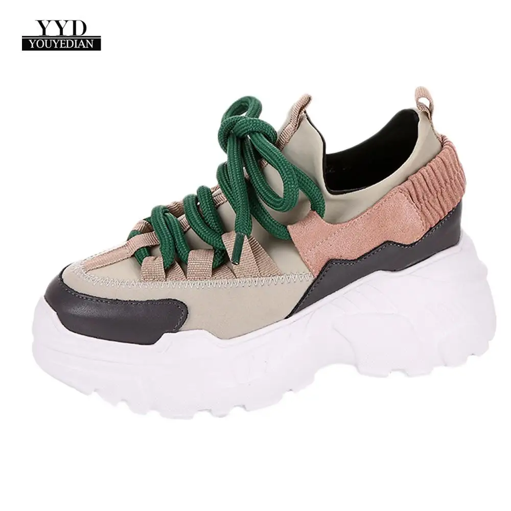 comfortable platform trainers