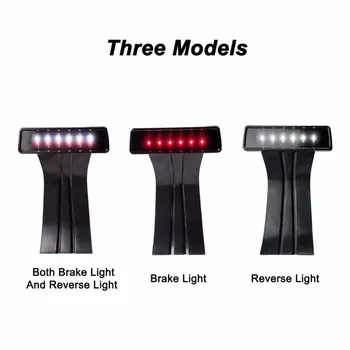 

LED 3rd Third Brake Light for Jeep Wrangler JK Brake Tail Light Lamp Bulb Assembly Conversion Third High Mount Reversing lights