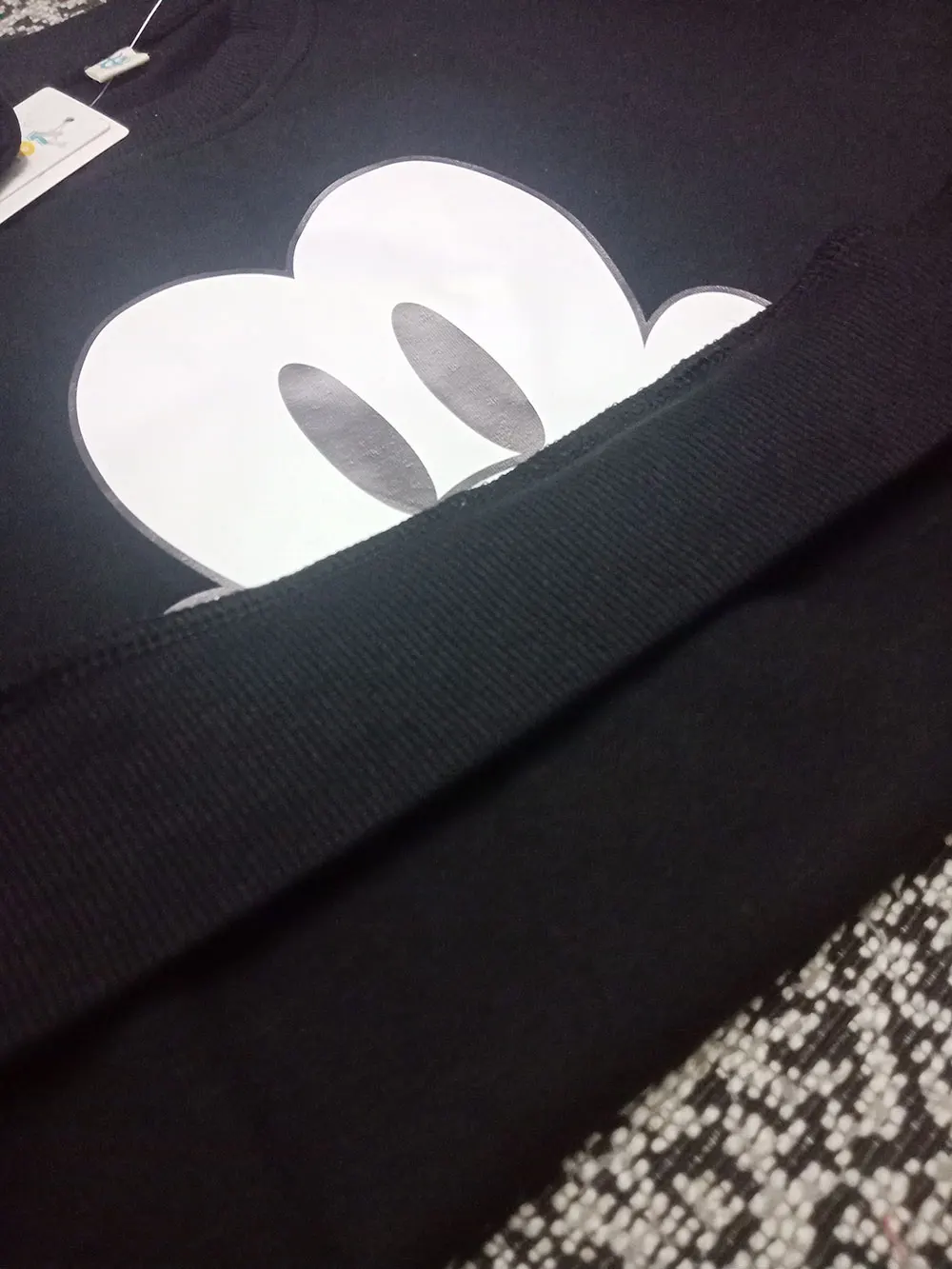 Camisola dos Desenhos Camisetas para Crianças Novos Meninos Meninas Mickey t Shirt Primavera Outono Manga Longa Crianças Animados Minnie Roupas Casuais Top 27 outono manga longa dos desenhos animados t