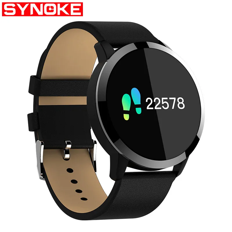 SYNOKE новые мужские женские резиновые часы Дата спортивный браслет цифровые наручные часы Спорт Шагомер бег шаг электронные цифровые часы - Цвет: Black