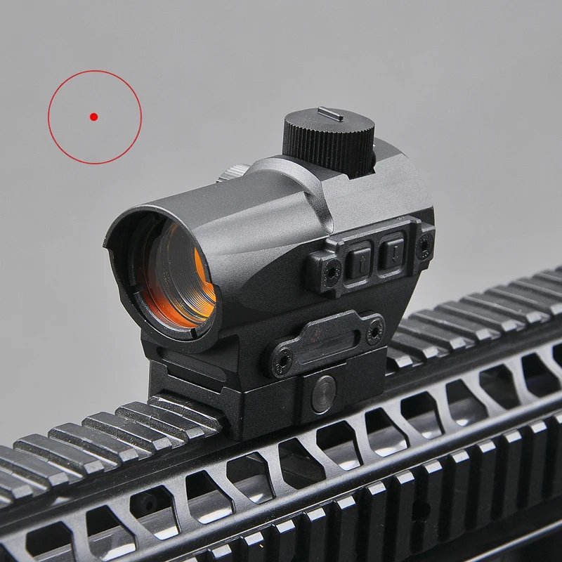 Tactical Red Dot Sight 1.5 MOA Mini Red Dot With 20mm Riser Mount Rifle Scope Hunting Optik For Air Rifle Hunting Tactical Red Dot Sight 1.5 MOA Mini Red Dot With 20mm Riser Mount Rifle Scope Hunting Optik For Air Rifle Hunting