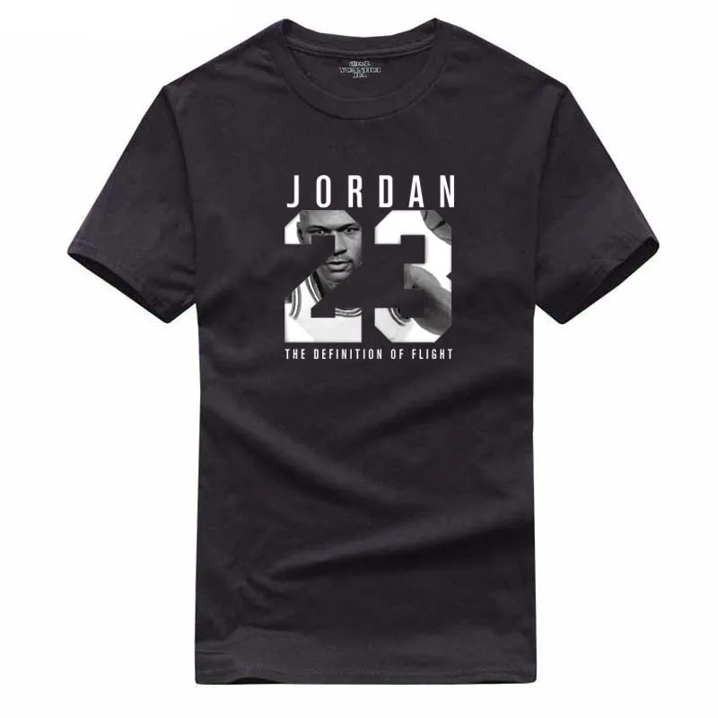 

New brand Hot Sale New Tee Jordan 23 Print Men Swag T-Shirt Top Quality Cotton Jordan 23 Hip Hop Short Sleeve T shirt Men