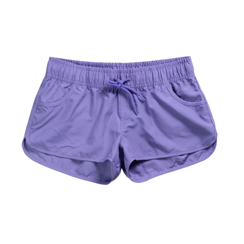 

2019 Quick Dry Womens Swim Shorts Summer Women Board Shorts Surf Swimwear sport Shorts Women Athletic Running Gym Short Women