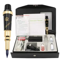 Free shipping 1set Giant Sun Tattoo Machine Kit Professional Tattoo Gun For Permanent Makeup Eyebrow Lip