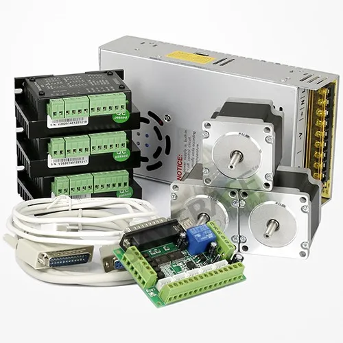 3 Axis Cnc Controller Kit Nema23 Stepper Motor 175 Oz In M335 Motor Driver 3 5 3 Axis Cnc Controller Kit Nema23 Stepper Motor 175 Oz In M335 Motor Driver 3 5