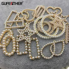 GUFEATHER M270, ювелирные аксессуары, ювелирные изделия, diy жемчужный аксессуар, амулеты, ручной работы, diy серьги, изготовление ювелирных изделий, 10 шт./лот