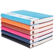 2017 A5 soft leather notebook office supplies stationery business note book