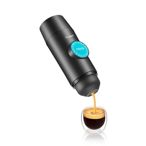 Портативный Nespresso машина мини Кофеварка горячей и холодной экстракции usb Электрический кофе порошок и капсула открытый дом путешествия - изображение